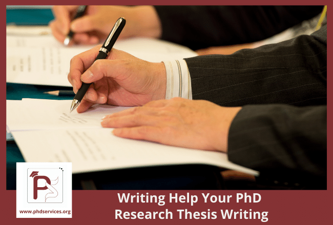Writing help your PhD research thesis writing for PhD Scholars