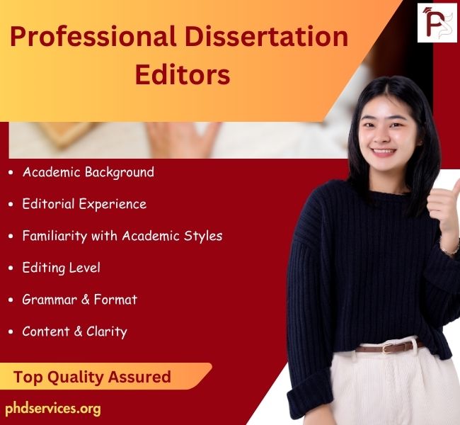 Professional Dissertation Editing services