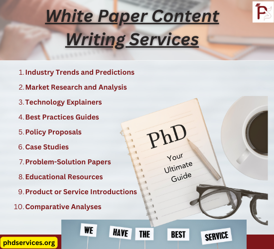 White Paper Content Writing Assistance