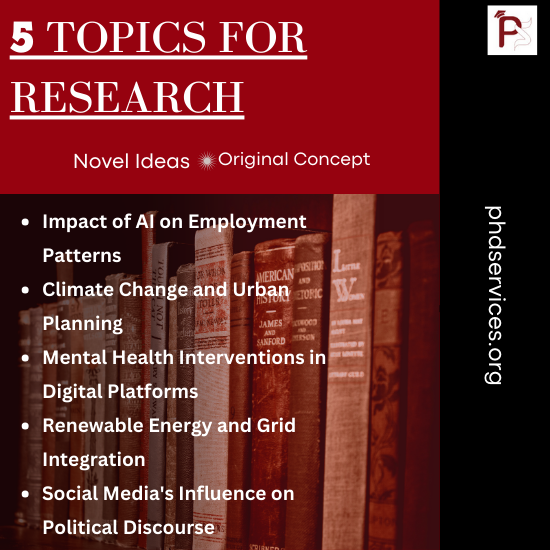 5 Topics for Thesis