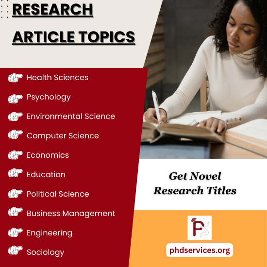Research Article Projects