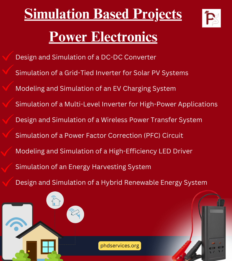 Simulation Based Project Topics in Power Electronics