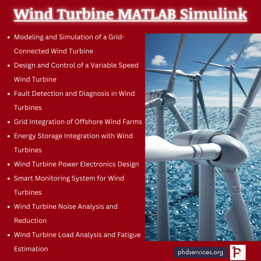 Wind Turbine MATLAB Simulink Thesis Ideas