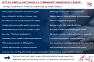 How to Write Electronics and Communication Research Paper Help