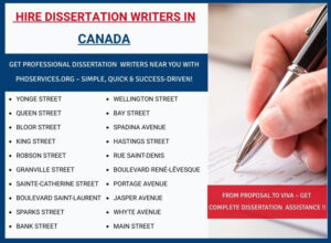 Hire Thesis Writers in Canada