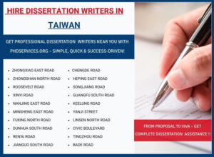 Hire Thesis Writers in Taiwan