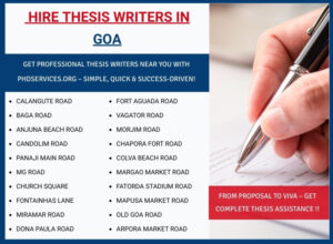 Thesis Writing Services in Goa 