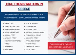 Hire Dissertation Writers in Greece