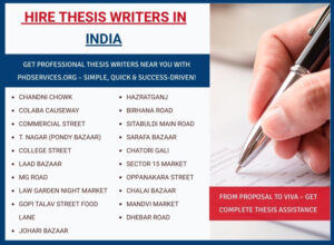 Hire Dissertation Writers in India