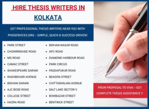 Thesis Writing Services in Kolkata