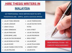 Hire Dissertation Writers in Malaysia