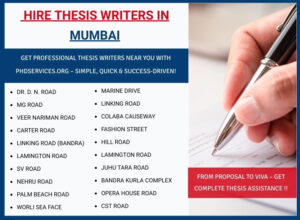 Thesis Writing Services in Mumbai

