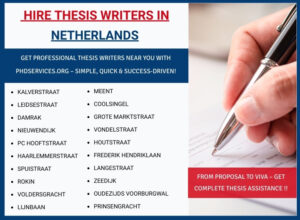 Hire Dissertation Writers in Netherlands