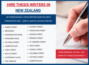 Hire Dissertation Writers in New Zealand