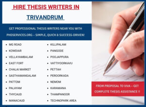 Professional Thesis Writing Experts in Trivandrum