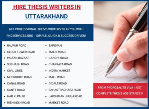 Thesis Writing Services in Uttarakhand
