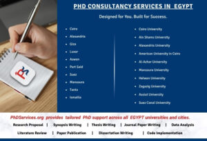 PhD Consultancy Services in Egypt