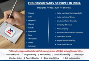 PhD Consultancy Services in india