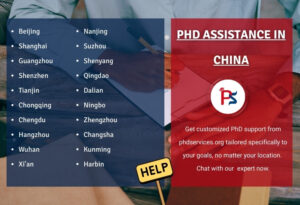PhD help in China