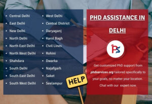 PhD help in Delhi