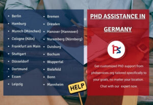PhD help in Germany
