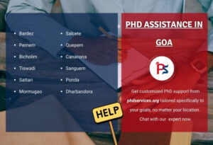 PhD help in Goa