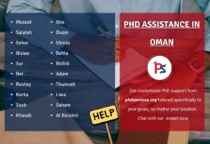 PhD help in Oman