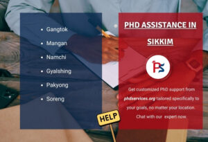 PhD help in Sikkim