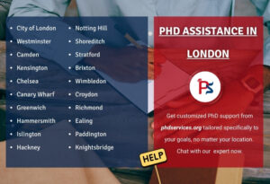 PhD help in London