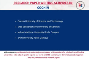 Research paper writers in Cochin