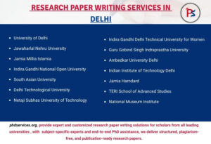 Research paper writers in Delhi
