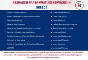 Research paper writing services in Greece