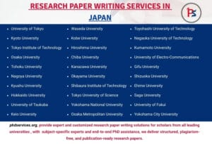 Research paper writing services in Japan