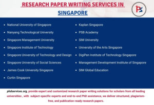 Research paper writing services in Singapore