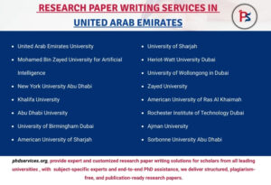 Research paper writing services in United Arab Emirates