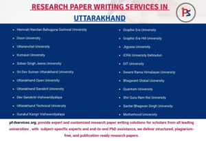 Research paper writers in Uttarakhand