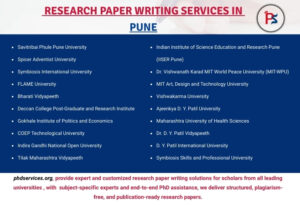 Research paper writers in pune