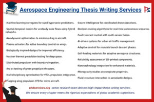 Aerospace Engineering Thesis writing services