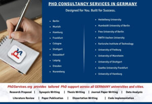 PhD Consultancy Services in GERMANY